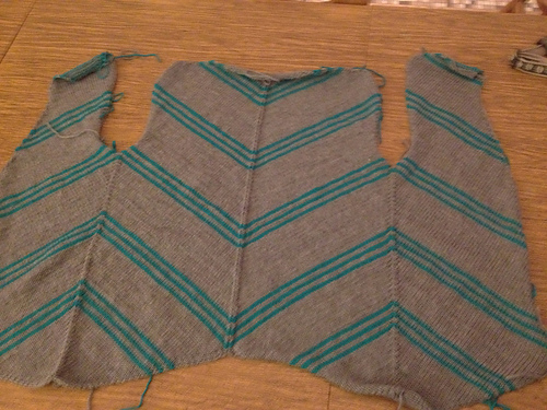 delancey cardigan work in progress knitting pattern